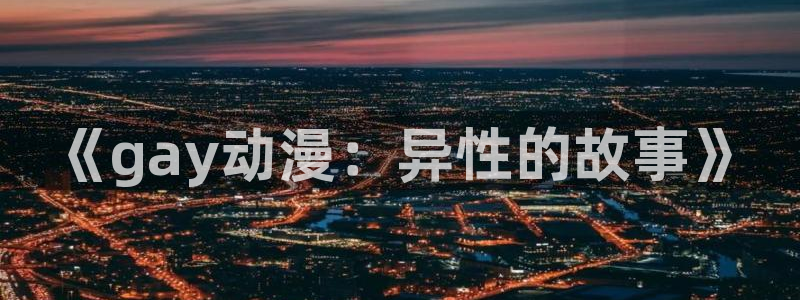 age动漫网：《gay动漫：异性的故事》