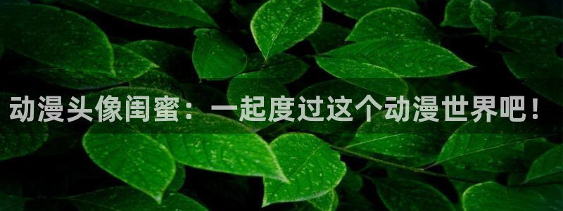 age动漫官网在线入口：动漫头像闺蜜：一起度过这个动漫世界吧！